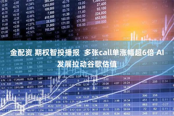 金配资 期权智投播报  多张call单涨幅超6倍 AI发展拉动谷歌估值