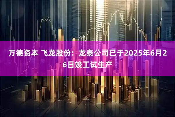 万德资本 飞龙股份：龙泰公司已于2025年6月26日竣工试生产